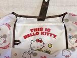 【しまむら ショッピングバッグ(ハローキティ)】内側にはポケット付き