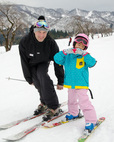 Snow Country Instructors　パトリック（Patrick Latter）さん（左）
