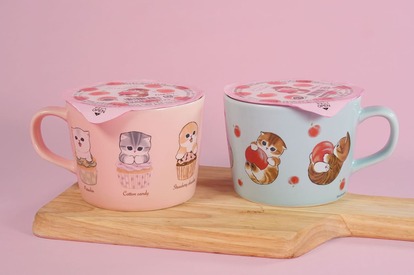 mofusand - 【ファミリ〜にゃ〜とコラボ】mofusand マグ＆ミニポーチ４点セット ファミマ×mofusand】今すぐゲットして！かわいさ全開コラボ