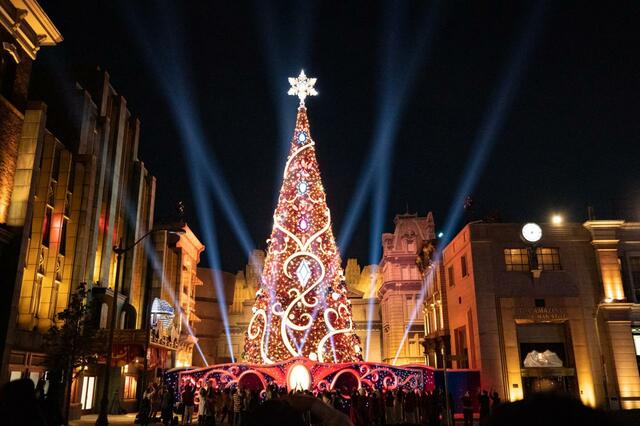 スペクタクル・オブ・ライツ｜ユニバーサル・スタジオ・ジャパン「NO LIMIT！クリスマス」2022