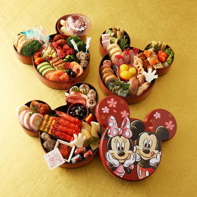 おせち・三段重「ミッキー&ミニー」25,900円