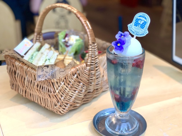 SNOOPY Loves NATURE　レモネードフロート「BLUE(雨)」