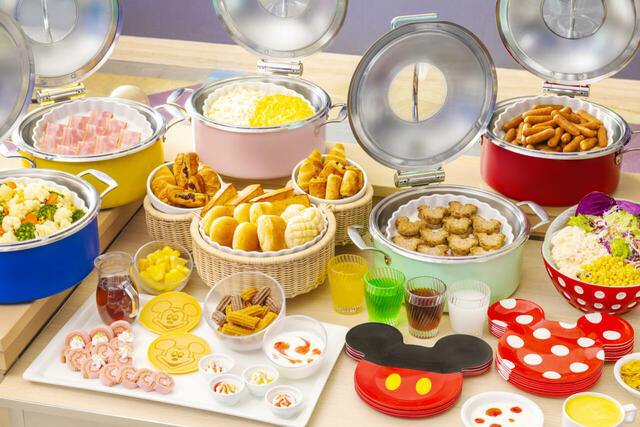 東京ディズニーセレブレーションホテル カフェ共通 メニューイメージ