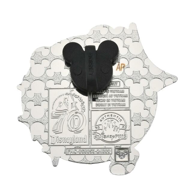 ミニー ピンバッジ DISNEYLAND RESORT 70TH CELEBRATION 1,400円