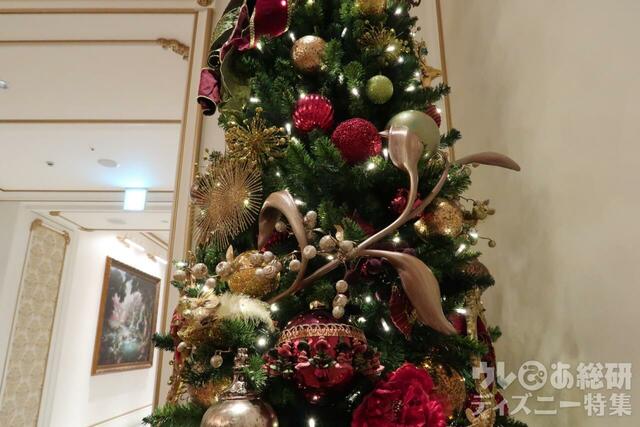 京ディズニーシー・ファンタジースプリングスホテル グランドシャトー　クリスマス装飾
