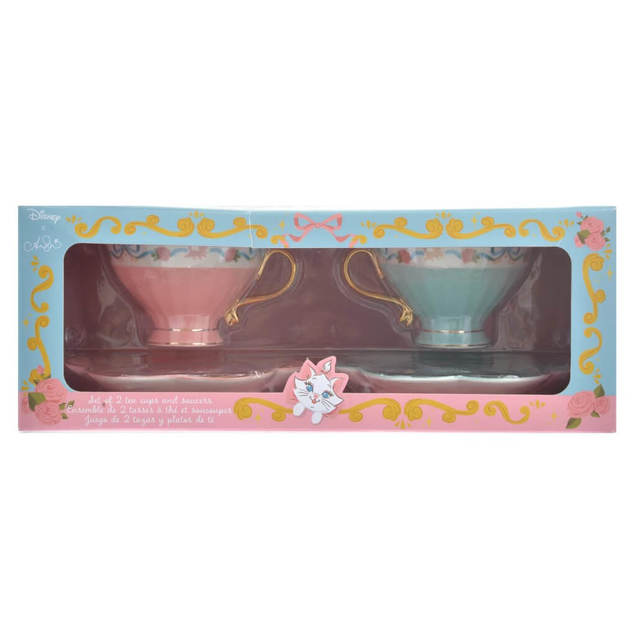 マリー、ベルリオーズ、トゥルーズ おしゃれキャット ティーカップ ペア The Aristocats by Ann Shen 5,500円