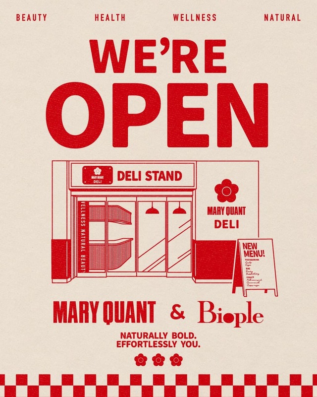 【MARY QUANT&Biople】“クラシカルダイナー”をテーマにした大人可愛い全10アイテムが登場