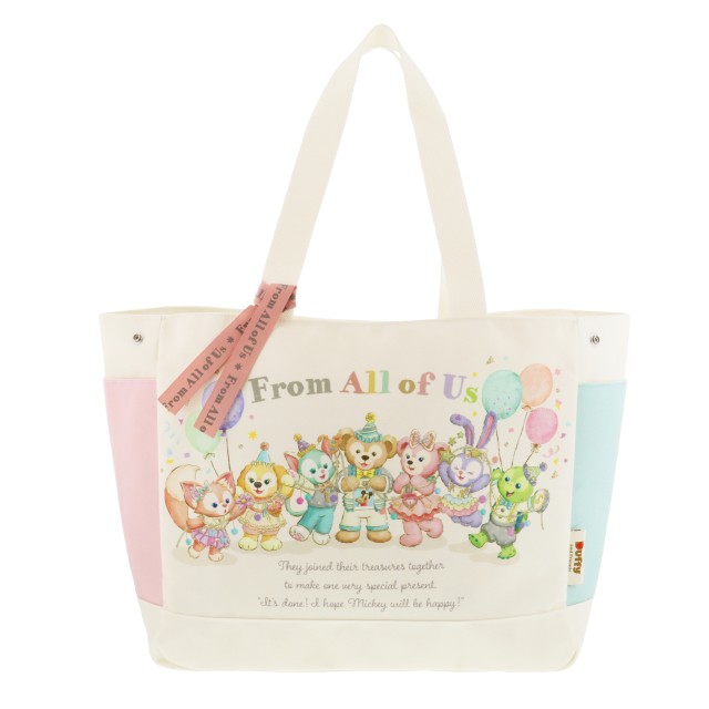 「 ダッフィー&フレンズのフロム・オール・オブ・アス 」トートバッグ