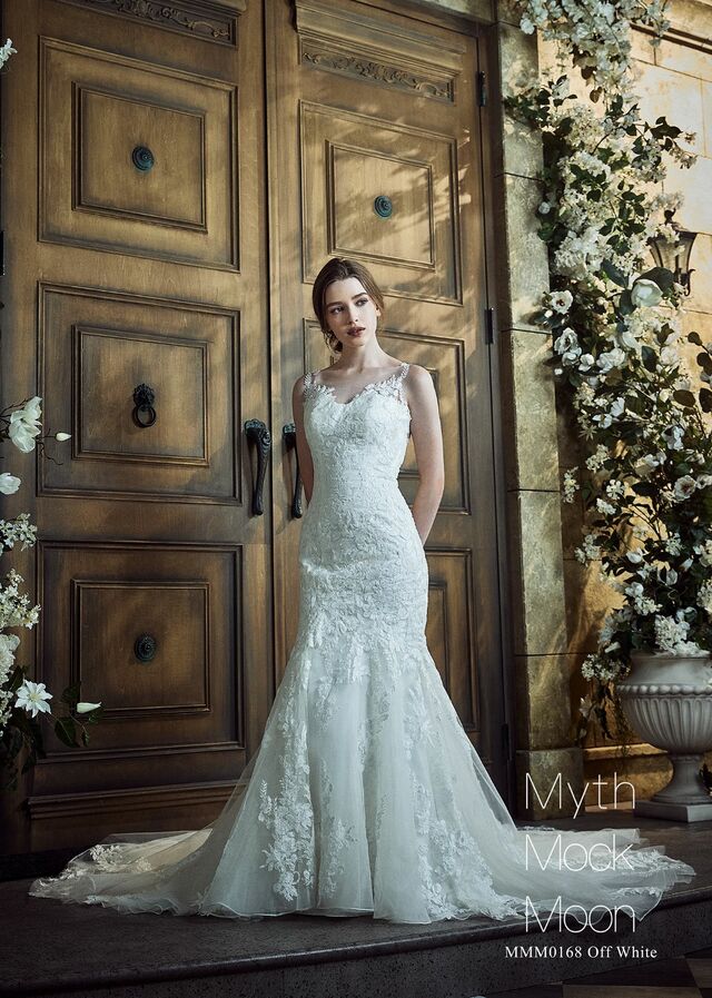 「Myth Mock Moon（ミスモックムーン）」新作ウェディングドレス MMM0168 offwhite