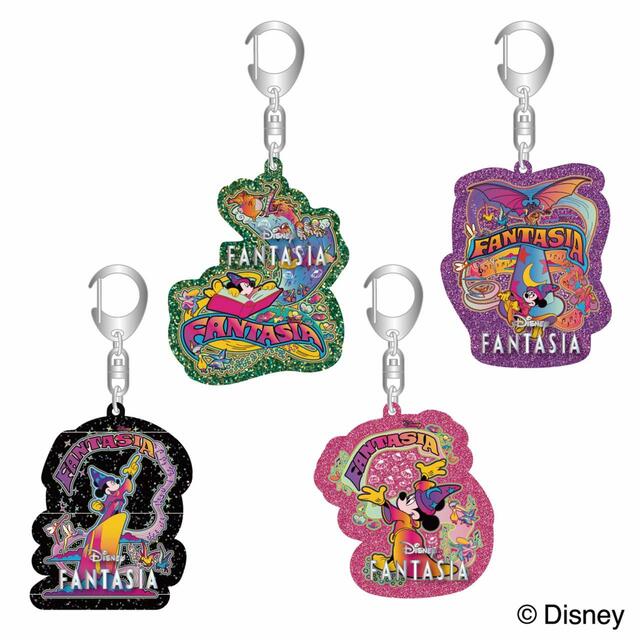 【三越伊勢丹先行販売】ファンタジア＜ドリーム＞ アクリルキーホルダー 各1,540円