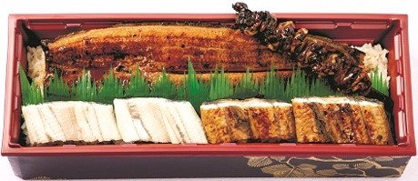 〈中島水産〉ウナギまるごと一本重　５,８0０円