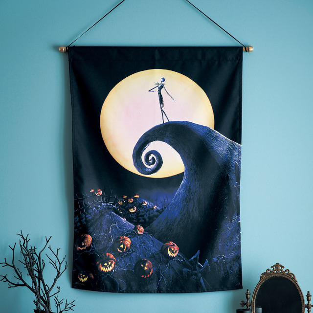 ハロウィーンタペストリー「ナイトメアー・ビフォア・クリスマス」｜￥2,990～￥3,990（税込）
