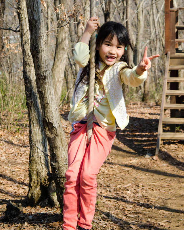 「ハローウッズ 遊びの森」