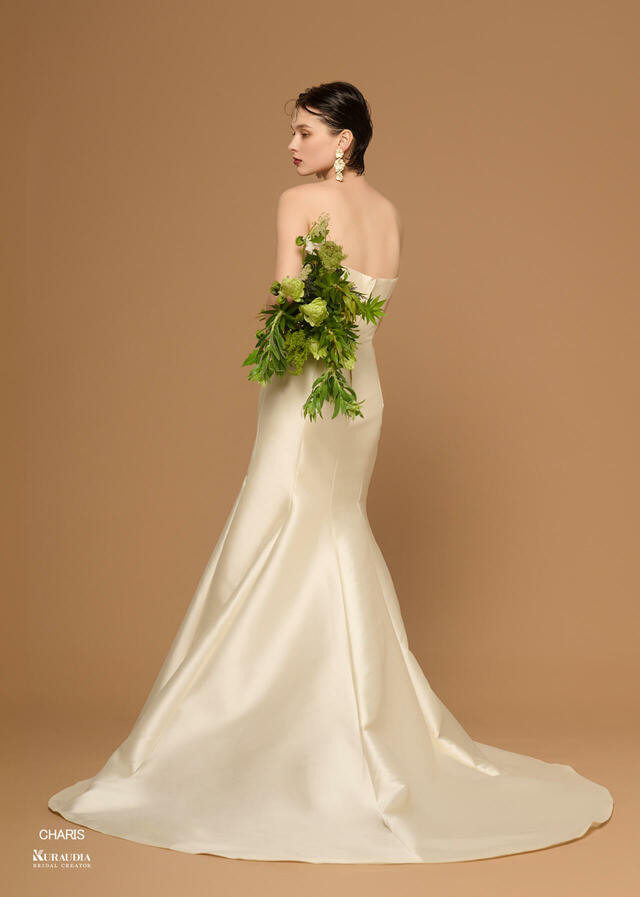 「Irida maison（イリーダメゾン）」新作ウェディングドレス　IM-0041_OffWhite