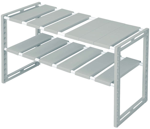 【ニトリ デコホームの生活雑貨売上ランキング 5位】「シンク下伸縮ラック(幅46~74cm 7540 MO ET1)」1,790円(税込)