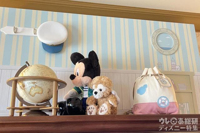 東京ディズニーシー・ホテルミラコスタ「ダッフィーのワンダフル・ヴォヤッジ」スペシャルルームでぬい撮り