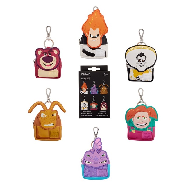 DISNEY PIXAR RIVALS MYSTERY MINI BACKPACK KEYCHAIN CHARM 各4,290円