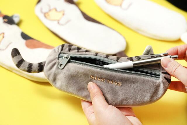 「ねこねこぬいぐるみポーチ（ぎゅっと）」＜990円（税込）＞【オールハーツ・カンパニー 22nd HAPPINESS anniversary】