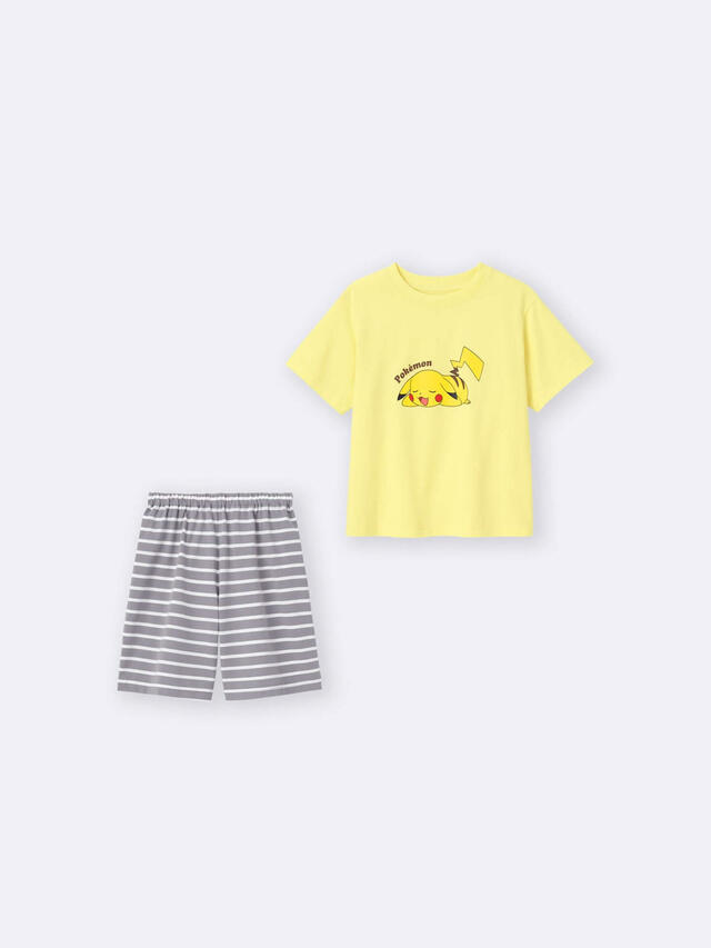 コットンラウンジセット ¥1,990｜GU「ポケモン」コレクション