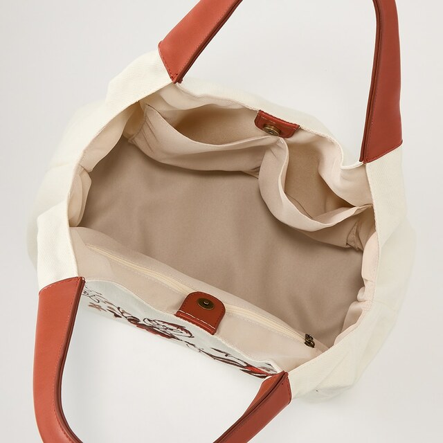 刺繍デザインバルーントートバッグ「ムーミン」