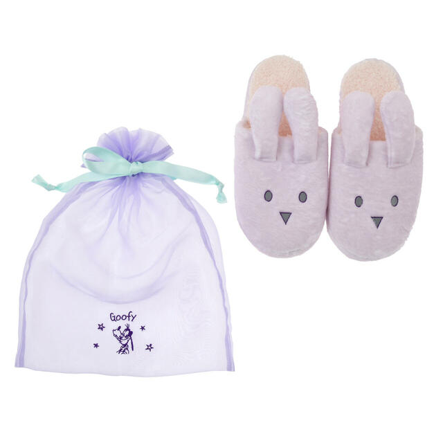 グーフィー ルームシューズ パープル 23～24.5 GOOFY BIRTHDAY 3,600円