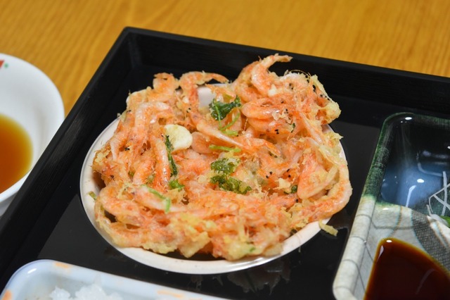 天ぷら屋さんのかき揚げ