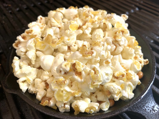 ポップコーンづくりが楽しい！