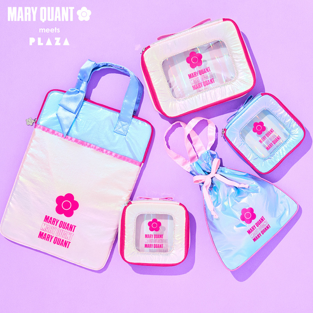 【MARY QUANT meets PLAZA 第二弾】ステーショナリー、モバイルグッズ、トラベルグッズなど幅広くラインナップ
