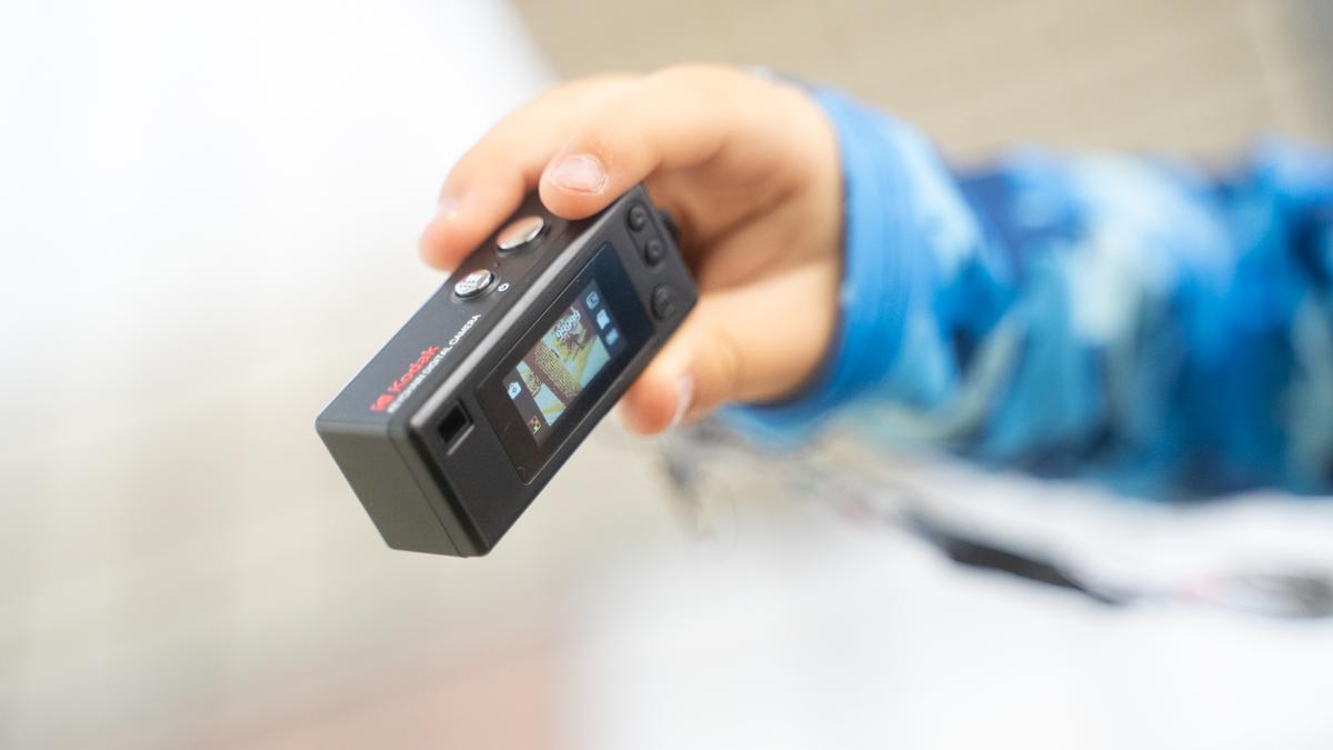 出番の少なかったコダックのトイカメラ。6歳の子供に渡したら、僕には