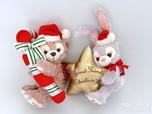 「クリスマスを楽しむグッズ」ぬいぐるみバッジ