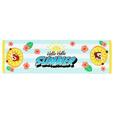 フェイスタオル 2,300円|夏の東京ディズニーリゾート「Hello Hello SUMMER!」グッズ|販売店舗:東京ディズニーランド「グランドエンポーリアム」、東京ディズニーシー「タワー・オブ・テラー・メモラビリア」|発売日:2026年6月11日(木)