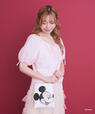 フェイスポシェット ￥8,200｜Areeamディズニーコレクション「ミッキー＆ミニー」