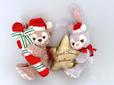 「クリスマスを楽しむグッズ」ぬいぐるみバッジ