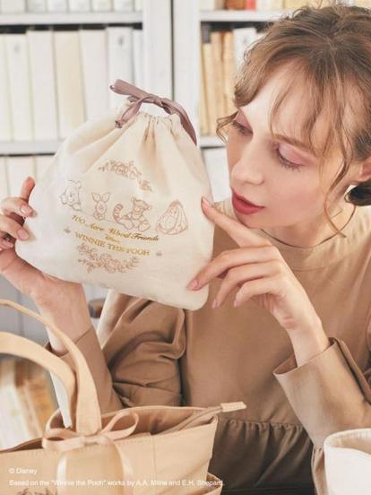 プーさん×メゾフル」ボタニカル調で癒される～♪ 愛らしく並んだ森の