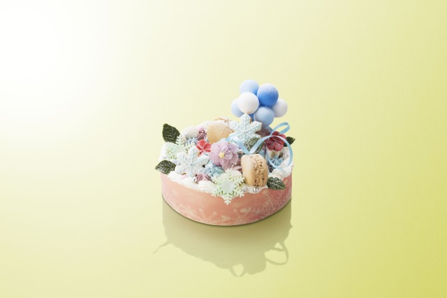 夜のケーキ屋さん『miraclesnowchristmas』／5,940円ShinQs初！（φ15×H8cm）