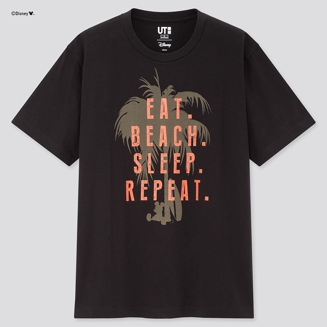 【MEN】ミッキー アロハ UT（半袖・レギュラーフィット）¥990