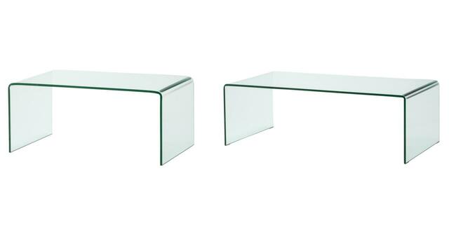 【Francfranc（フランフラン）】テーブル部門3位：クレール コーヒーテーブル／Sサイズ：W90×D50×H38.7cm、Lサイズ：W120×D60×H38.7cm