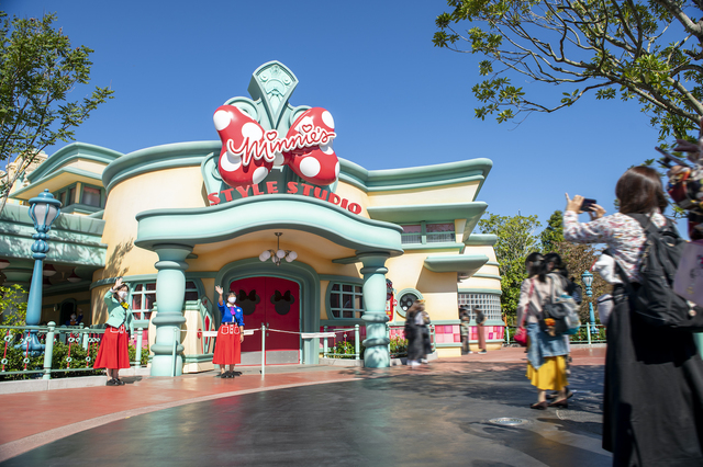 東京ディズニーランド「ミニーのスタイルスタジオ」