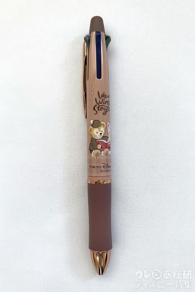「ダッフィー&フレンズのウォームウィンター・ストーリータイム」ボールペン4色&シャープペンシル