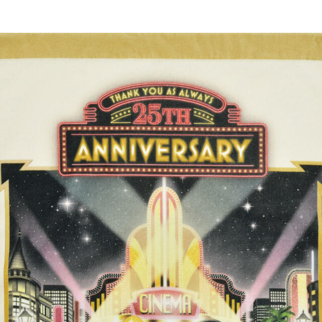 【東京ディズニーリゾート店限定】ミッキー＆ミニー バスタオル 東京ディズニーリゾート店25周年記念 3,300円