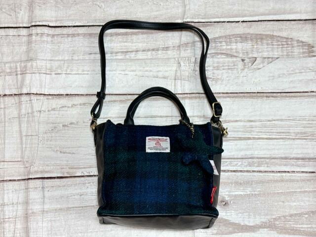 レディース　ショルダーバッグ（HARRIS TWEED）（PEANUTS）／税込4,070円