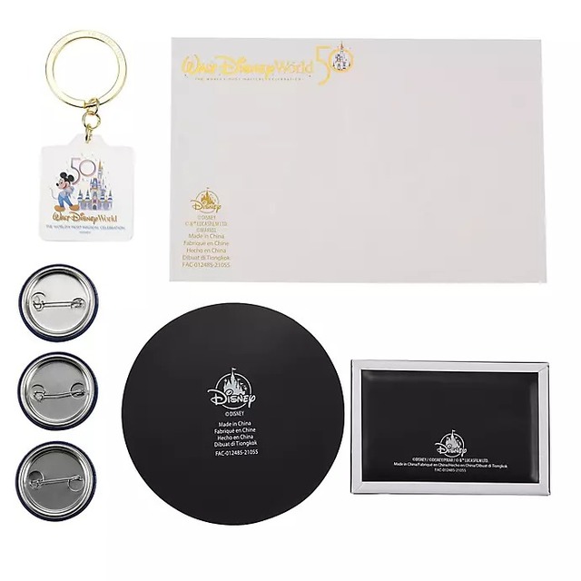 ディズニーキャラクター スーベニアセット WALT DISNEY World 50TH CELEBRATION 2,200円