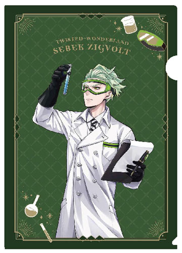 実験着「ディズニーツイステッドワンダーランド」クリアファイル