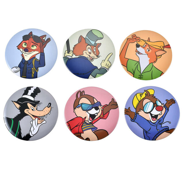 ディズニーキャラクター シークレット缶バッジ my favorite Disney foxes 700円