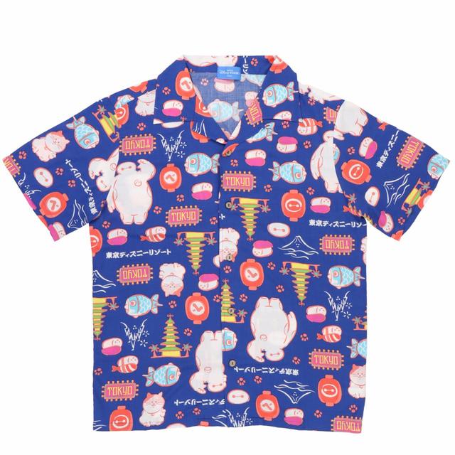 アロハシャツ 3900円｜ユニセックス M-L｜東京ディズニーリゾート・アプリ、プラネットM