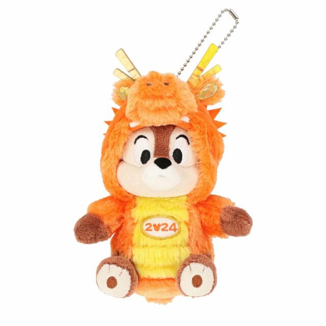 ぬいぐるみバッジ 2,100円｜干支になりきったグッズ｜東京ディズニーリゾート40周年“ドリームゴーラウンド”｜発売日：2023年11月16日（木）｜販売店舗：東京ディズニーランド「ディズニー＆カンパニー」、東京ディズニーシー「エンポーリオ」