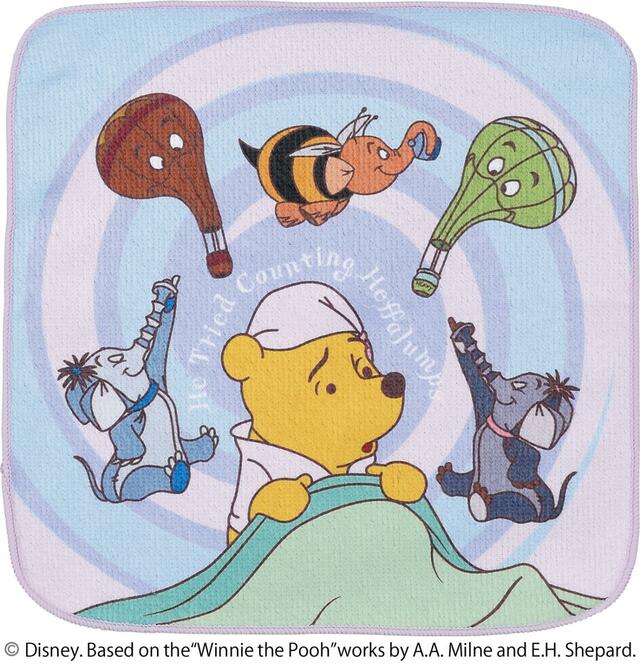 E賞 ハンドタオル|一番くじ <くまのプーさん>HUNNY FUNNY STORY