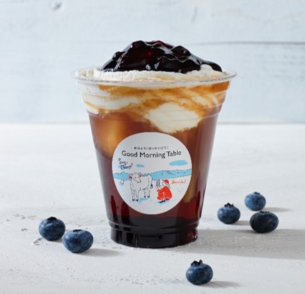 生クリーム ブルーベリーティー