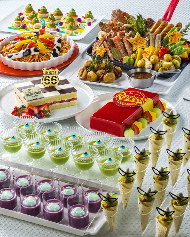 “ピクサー・プレイタイム”ランチブッフェ／ディナーブッフェ｜ディズニーアンバサダーホテル「シェフ・ミッキー」