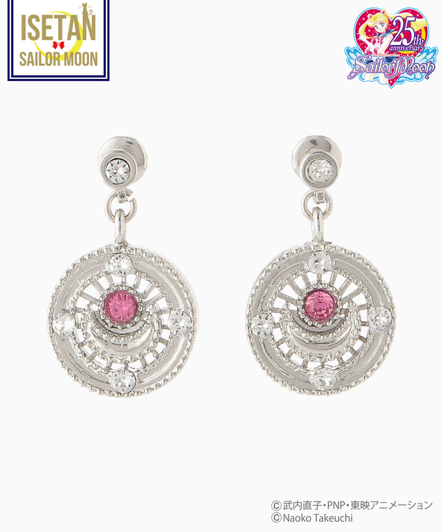 スワロフスキー®クリスタルコラボ 変身ブローチピアス